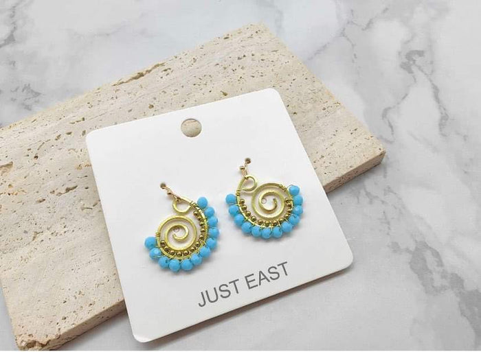 Shelley earrings Blue