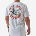 Short Sleeve Tee - Old School Duck Hunt - Heather Oat