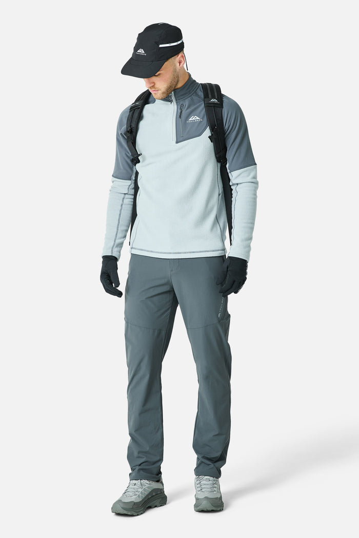 Sierra Microfleece 1/4 Zip - Lunar Grey/Graphite Grey