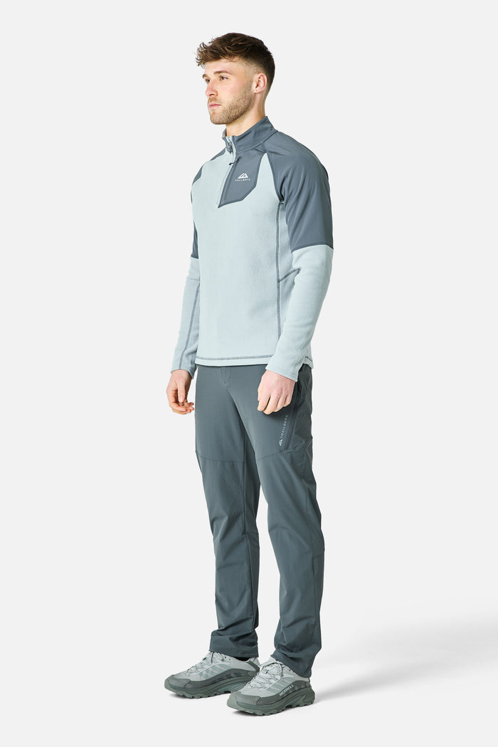Sierra Microfleece 1/4 Zip - Lunar Grey/Graphite Grey