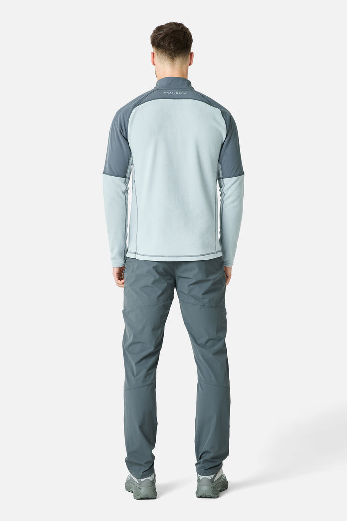 Sierra Microfleece 1/4 Zip - Lunar Grey/Graphite Grey