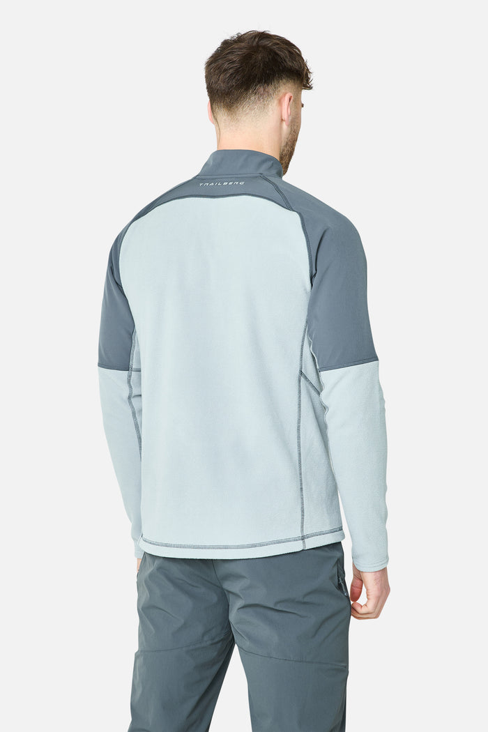 Sierra Microfleece 1/4 Zip - Lunar Grey/Graphite Grey