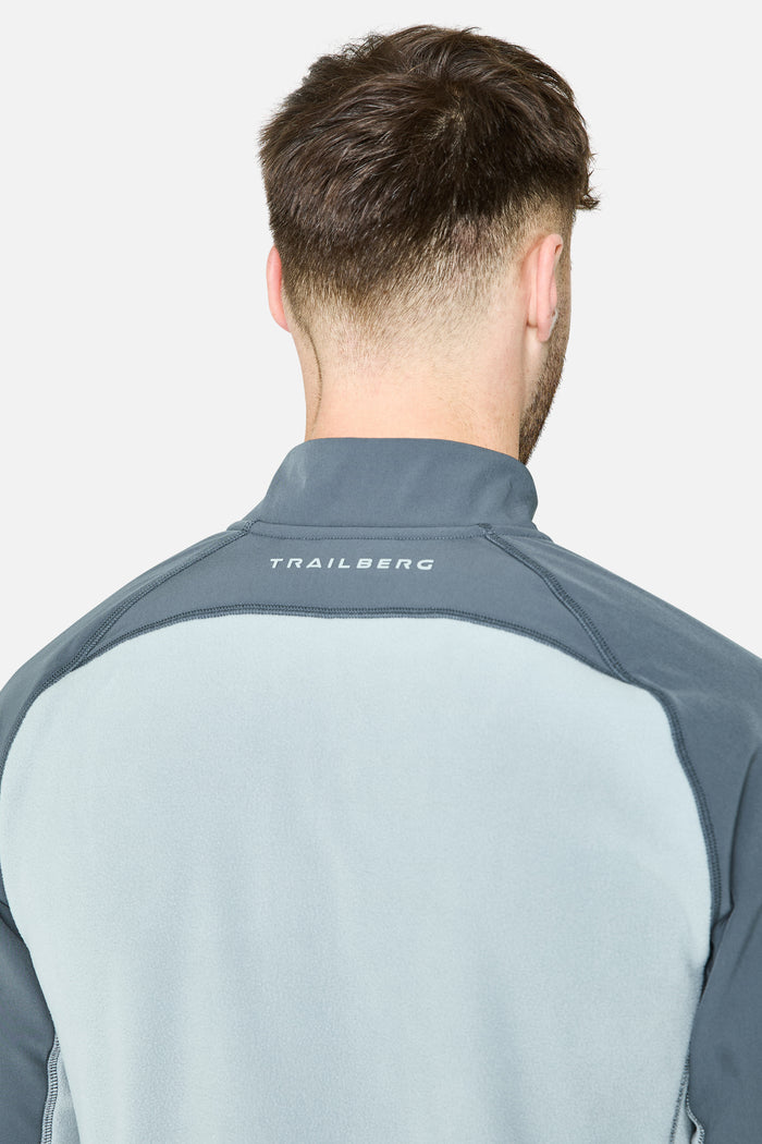 Sierra Microfleece 1/4 Zip - Lunar Grey/Graphite Grey