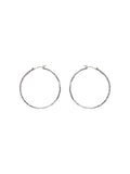 Sille Hoop Earrings (Silver)