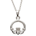 Silver Claddagh Necklace