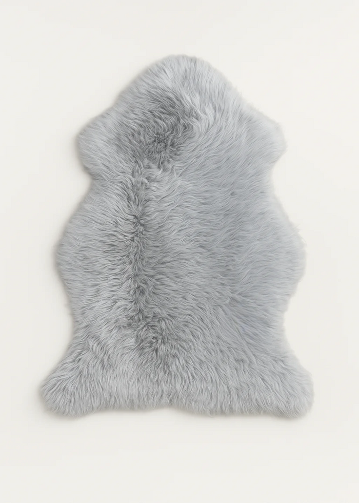 Silver/Grey Sheepskin Rug