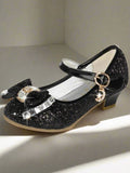 Kids Shoes By Liv & Mia | Girls Glitter & Rhinestone Princess Shoes