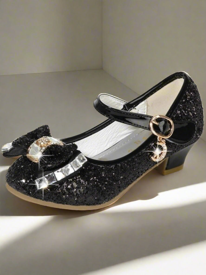 Kids Shoes By Liv & Mia | Girls Glitter & Rhinestone Princess Shoes