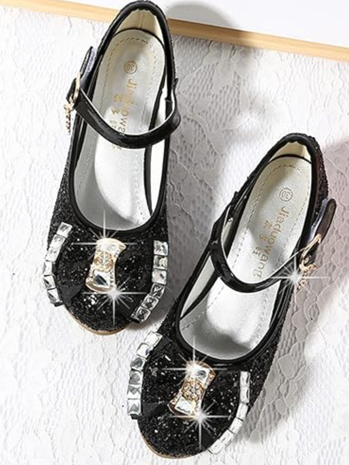 Simply Chic Rhinestone Princess Shoes By Liv and Mia Mia Belle Girls