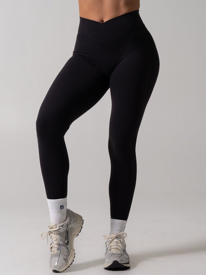 Siren Scrunch Legging - Onyx Black