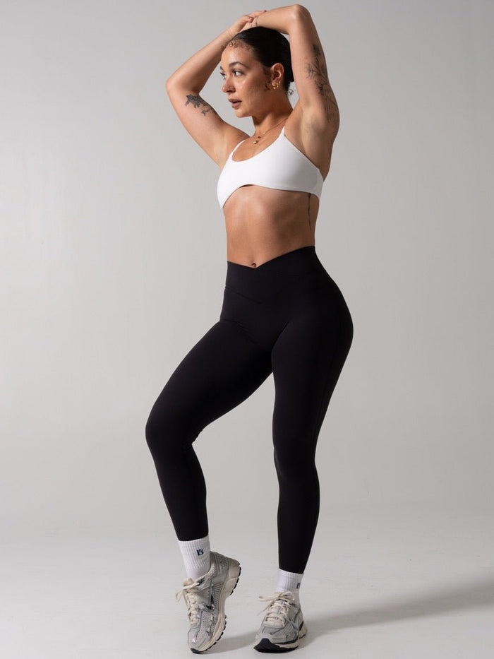 Siren Scrunch Legging - Onyx Black