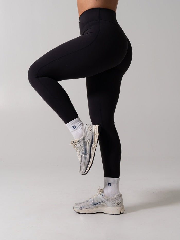 Siren Scrunch Legging - Onyx Black