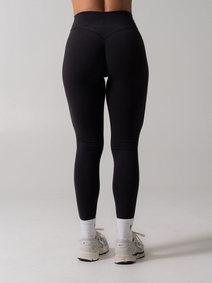 Siren Scrunch Legging - Onyx Black