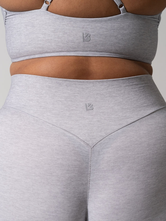 Siren Scrunch Legging - Platinum