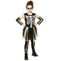 Skelebones Skeleton Halloween Kids Fancy Dress costume L (8-10 years)