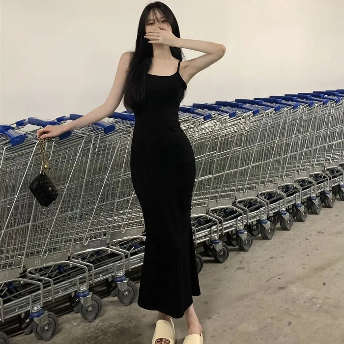 Skims Bodycon Long Dress fashionnsio