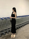 Skims Bodycon Long Dress fashionnsio