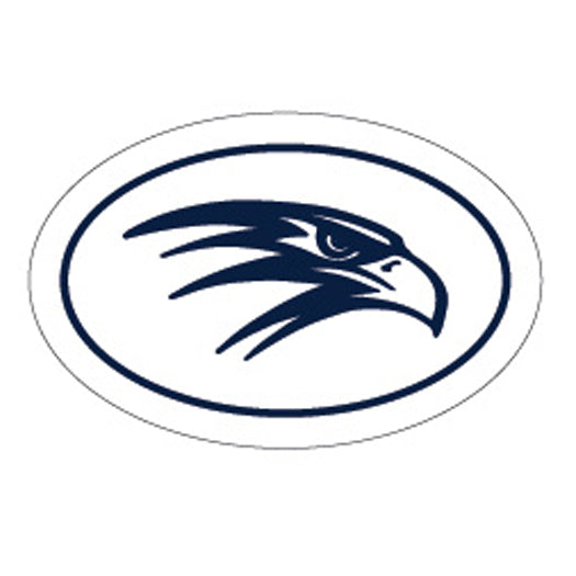 Small Hawk Oval Decal