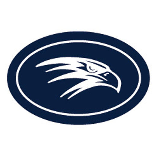 Small Hawk Oval Decal
