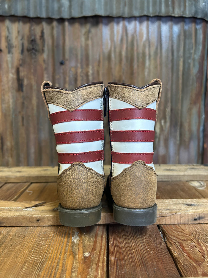 Smoky Mountain Stars and Stripes Western Boot