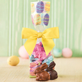 Solid Chocolate Bunnies Easter Bag - 12pcs