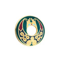Solvar Gold Plated Large Open Brooch