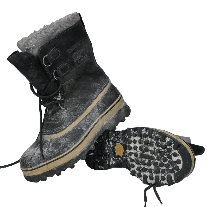 Sorel Caribou Women's Black Cold Weather Boots, Item 2 - Film Production Used - Collectables & Rarities