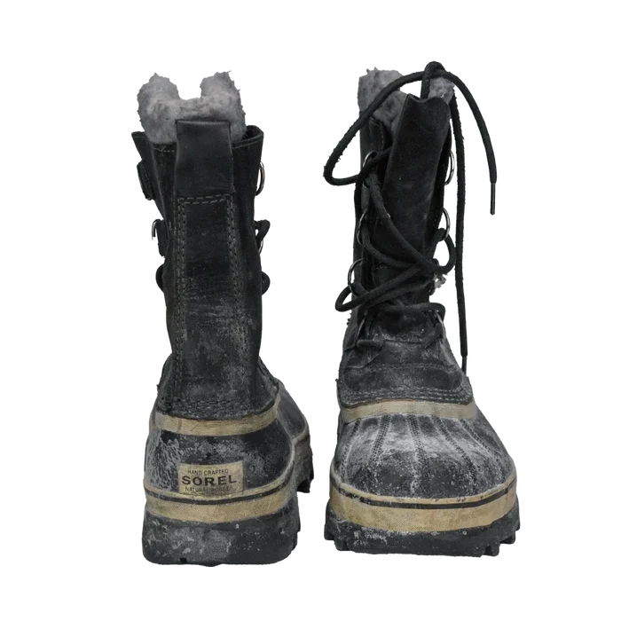 Sorel Caribou Women's Black Cold Weather Boots, Item 2 - Film Production Used - Collectables & Rarities