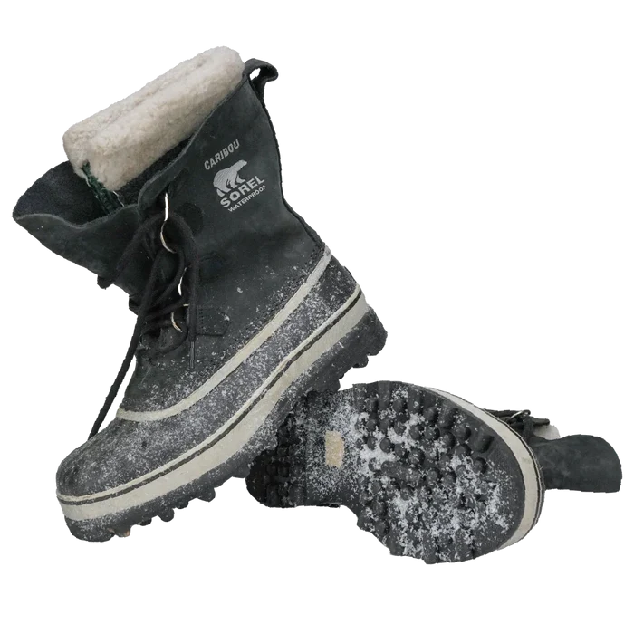 Sorel Caribou Women's Black Cold Weather Boots, Item 3 - Film Production Used - Collectables & Rarities