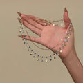 Sparking Double Layer Necklace - Fashionnsio