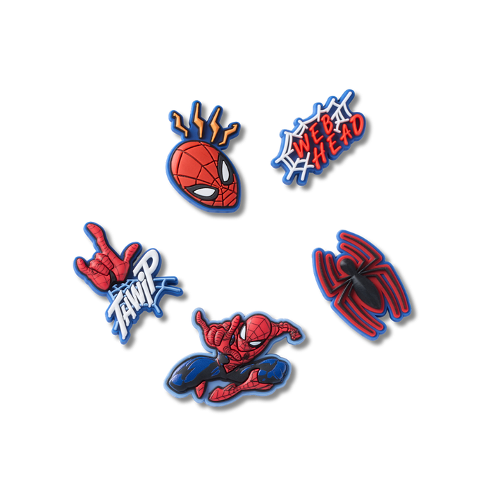 Spiderman 5 Pack Jibbitz