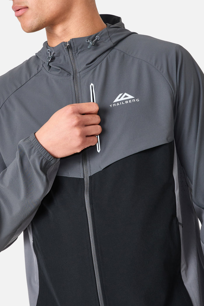 SS26 Cloud Tracksuit - Black/Volcano Grey