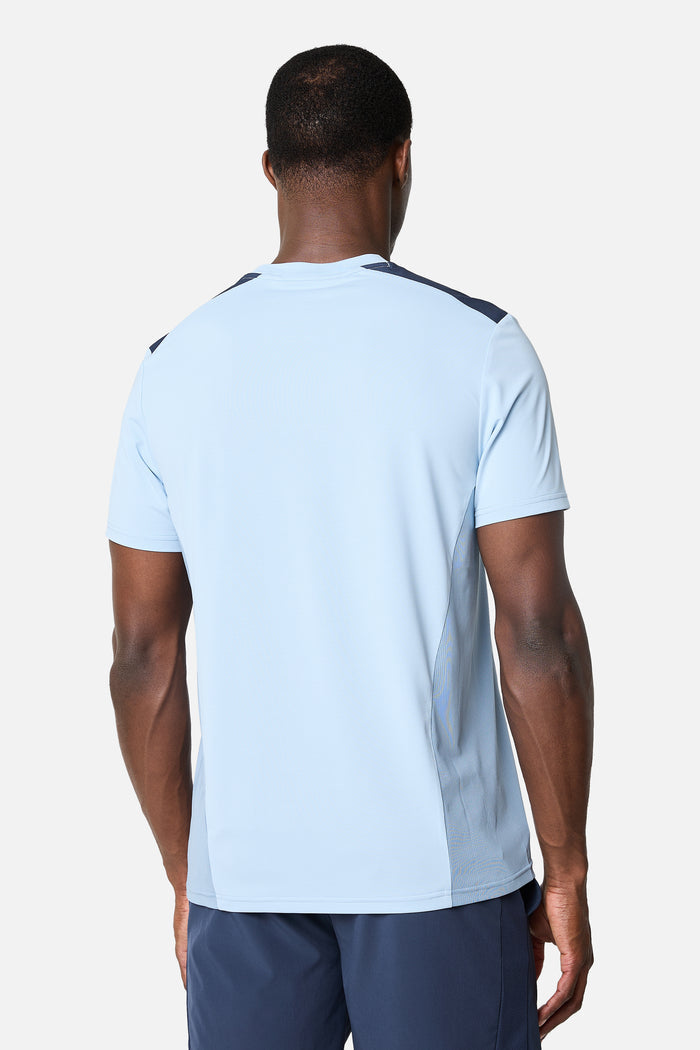 SS26 Triathlon Tee - Frosted Air/Skylar/Storm Blue