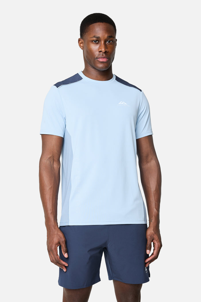 SS26 Triathlon Tee - Frosted Air/Skylar/Storm Blue