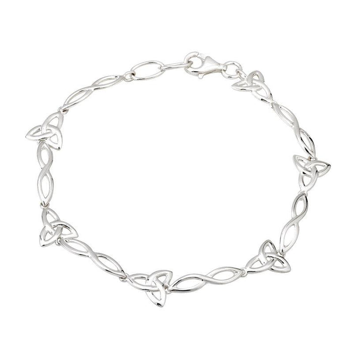 Solvar Celtic Style Trinity Knot Bracelet