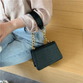 Stone Grain Shoulder Bags fashionnsio