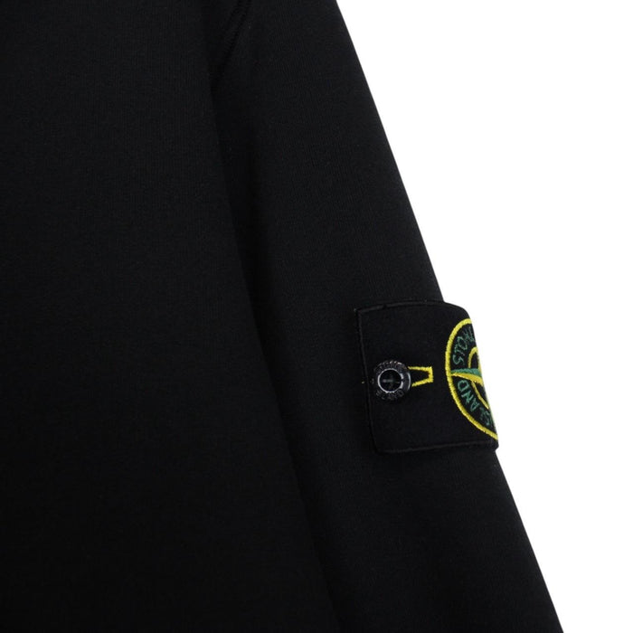 Stone Island AW 2021 Black Cotton Sweatshirt Jumper