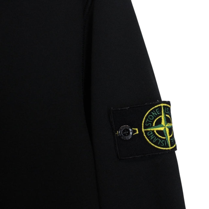 Stone Island AW 2021 Black Cotton Sweatshirt Jumper