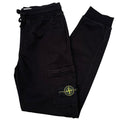 Stone Island AW 2022 Black Cotton Tracksuit Bottoms / Joggers