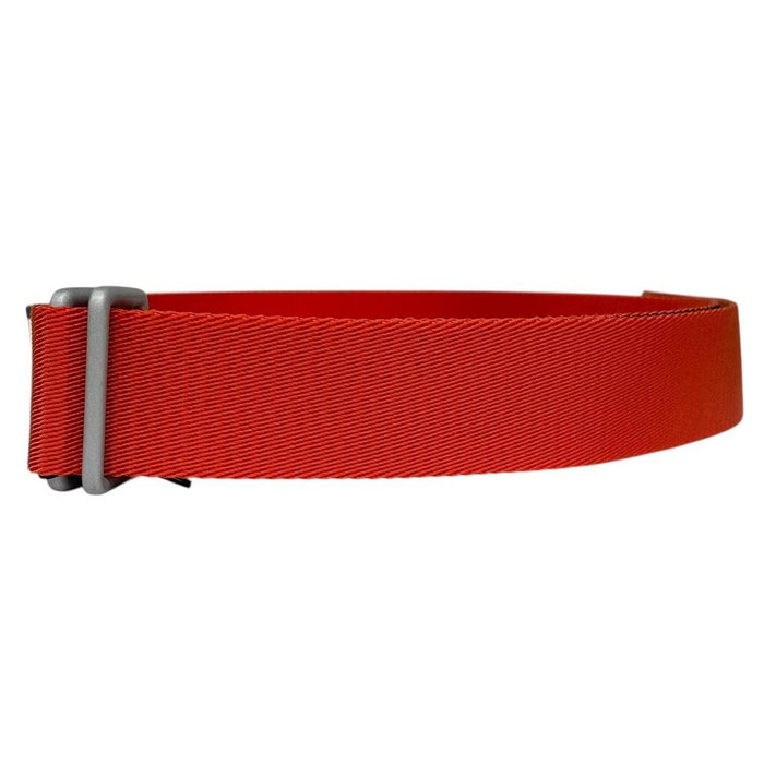 Stone Island Marina Navy Blue and Red Canvas Belt
