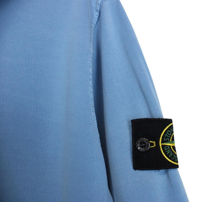 Stone Island SS 2013 Blue Cotton Hoodie Jumper