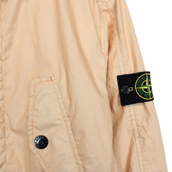 Stone Island SS 2018 Peach Orange Membrana 3L TC Hooded Jacket