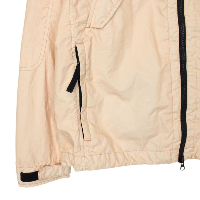 Stone Island SS 2018 Peach Orange Membrana 3L TC Hooded Jacket