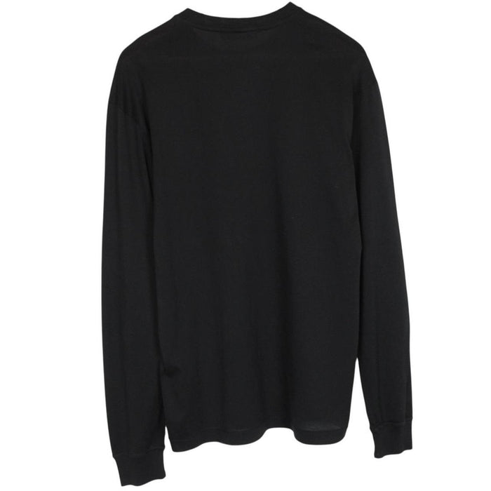 Stone Island SS 2019 Black Long Sleeve Compass T-Shirt