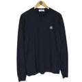 Stone Island SS 2020 Navy Blue Long Sleeve Compass T-Shirt