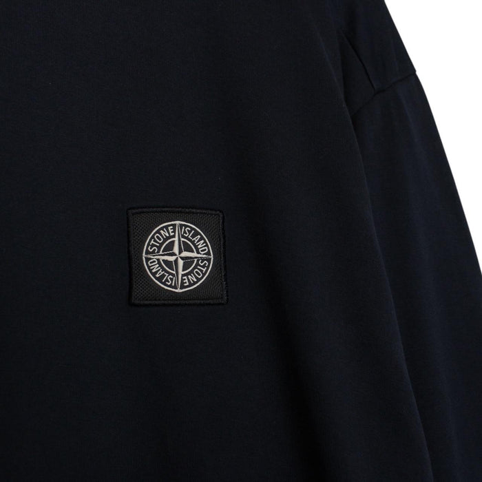 Stone Island SS 2020 Navy Blue Long Sleeve Compass T-Shirt
