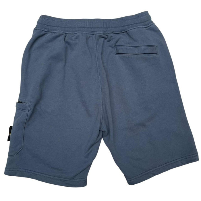 Stone Island SS 2020 Navy Blue Cotton Jogger Shorts