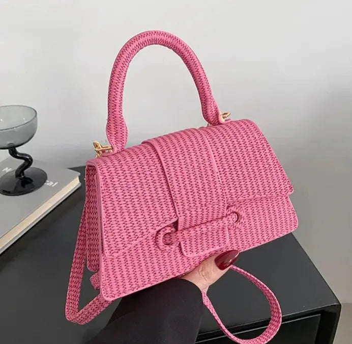 Chic Striped Handbags/Sling Bags fashionnsio