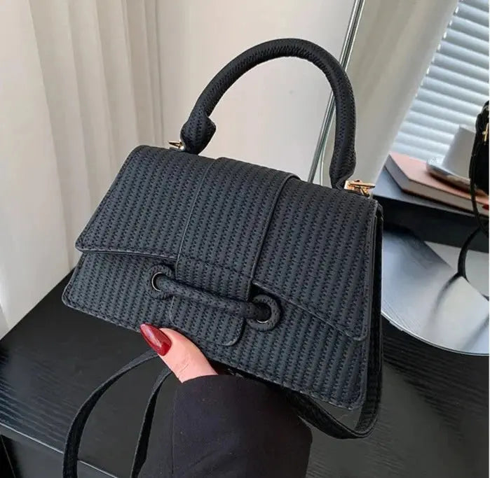 Chic Striped Handbags/Sling Bags fashionnsio