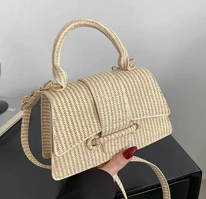 Chic Striped Handbags/Sling Bags fashionnsio